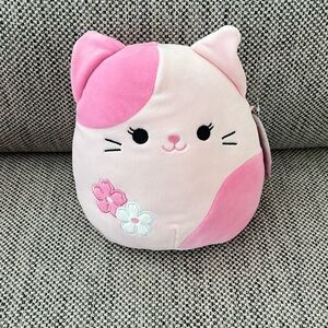 Squishmallows 8” Roseanne Cherry Blossom/ Sakura Cat NWTs.